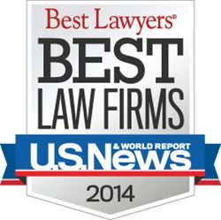 Best Lawyers Best Law Firms 2014 logo