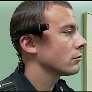 Milton, NH police Wearing Camera behind ear