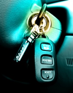 Keys in ignition