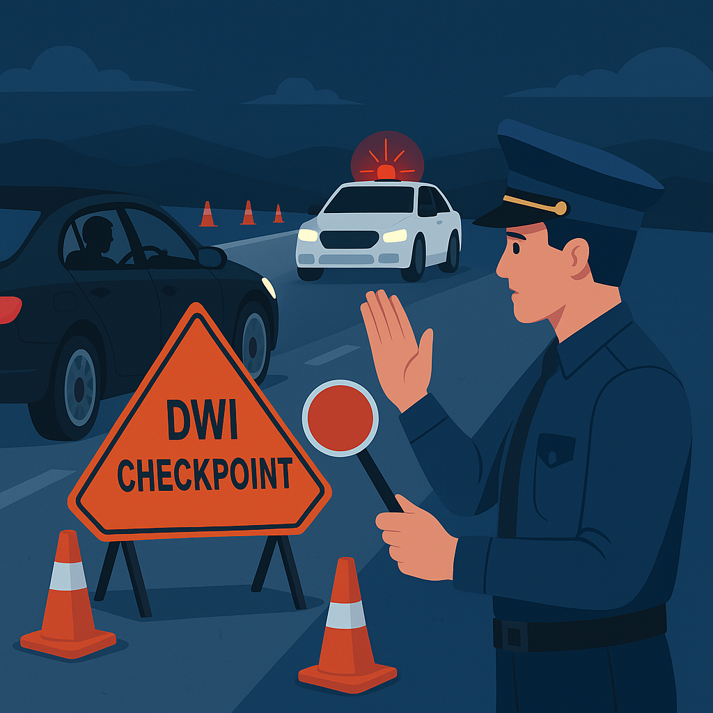 DWI Checkpoints in New Hampshire: Are They Legal and What Should You Do if Stopped?
