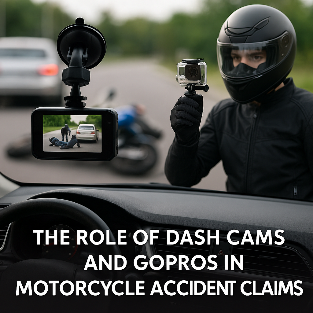 The Role of Dash Cams and GoPros in Motorcycle Accident Claims