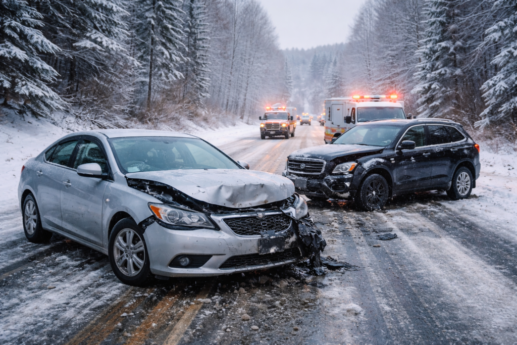 Who Is Liable for Ice-Damaged Roads That Cause Crashes in New Hampshire?