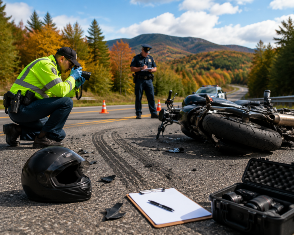 What Evidence Helps a New Hampshire Motorcycle Accident Claim?