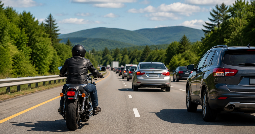 Why June Summer Traffic Raises Motorcycle Accident Risk in New Hampshire