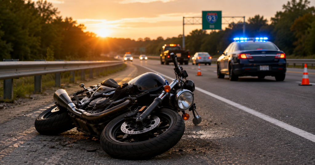 What to Do After an I-93 Motorcycle Accident