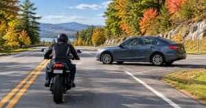 What Evidence Can Prove a Driver Was at Fault in a New Hampshire Motorcycle Accident?